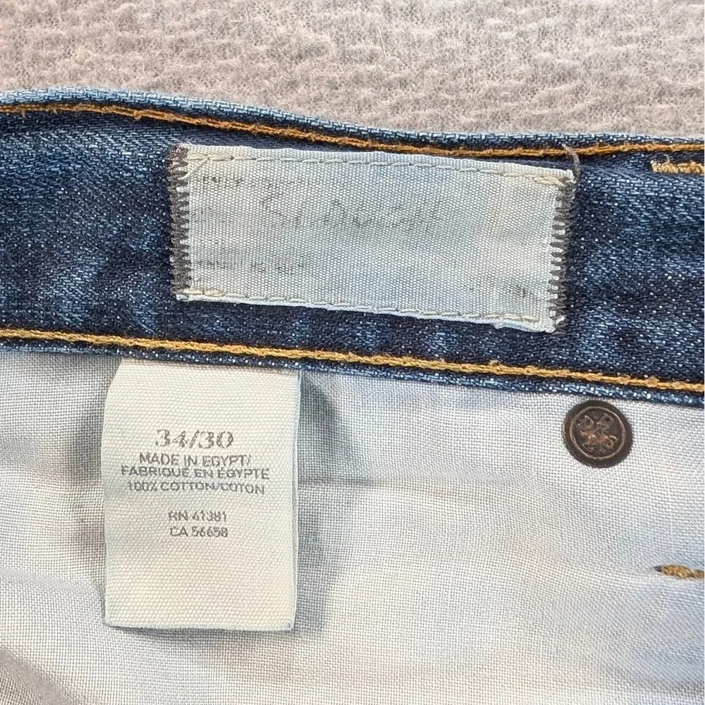 Denim & Supply Ralph Lauren Mens Straight Leg Jeans Blue Medium Wash 34x30 (36)